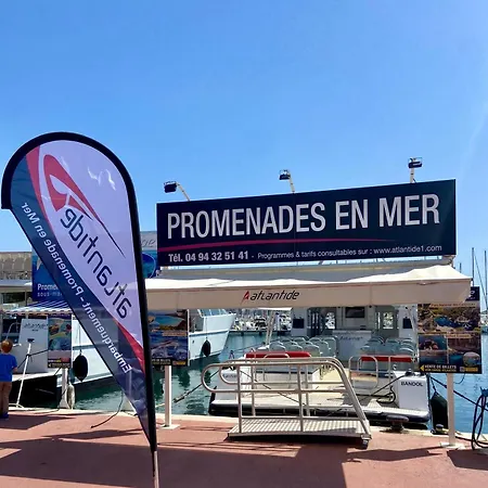 Plage, Resto Et Port A 1min Apartmán *